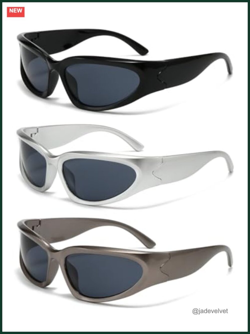 Polarized Wrap Around Sport Sunglasses UV400 Unisex 3 Pack